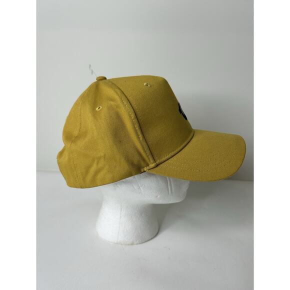 True Religion Hat Snapback Adjustable Gold Men Embroidered Black Logo Horse Shoe - Picture 4 of 8